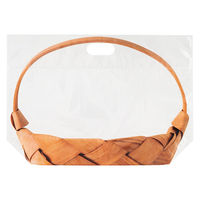 ヘッズ フォトプリントジップ付バッグワイド／カゴーＬ（３０枚） PPK-ZLW 1袋(30枚)