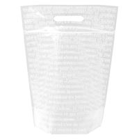 ヘッズ フレンチフロストジップ付ＰＥバッグ／ホワイトーＭ（３０枚） FR-ZWM 1袋(30枚)