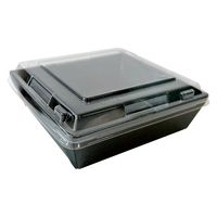高津紙器 弁当容器 NB KT-128-小-黒 00000-0023 1ケース(600個(50個×12))（直送品）