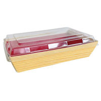 高津紙器 弁当容器 NB KT-165-中-木目 00000-0025 1ケース(1000個(50個×20))（直送品）