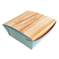 フォーシーズンズ・コウズ 弁当容器 NB 業務用ランチBOX ウッド Sサイズ 40枚入 00000-0040 1ケース(8個)（直送品）