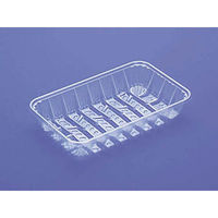 デンカポリマー 透明トレー TQ-330FN 00004891 1ケース(2000個(100個×20))（直送品）