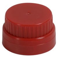 シービープラス R-QTcap(丸穴) M赤/M赤 00391061 1ケース(200個)（直送品）