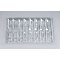 シーピー化成 透明トレー KP-190 0040190000000 1ケース(4000個(500個×8))（直送品）