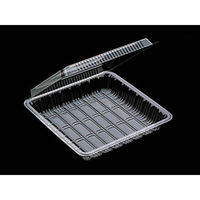 デンカポリマー フードパック OP-201角深 00408457 1ケース(800個(100個×8))（直送品）