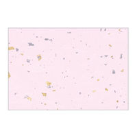 カミイソ産商 テーブルマット 尺3寸 No.328 金閣 桃 00411954 1袋(100個)（直送品）