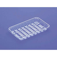 デンカポリマー 透明トレー TQ-50N 00445761 1ケース(3000個(100個×30))（直送品）