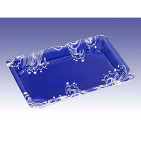 デンカポリマー 寿司容器 寿司盛R10本体海響 00486821 1ケース(1200個(50個×24))（直送品）