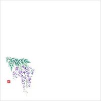 カミイソ産商 敷紙 耐油天紙 5寸 No.0037 藤 00534700 1袋(100個)（直送品）