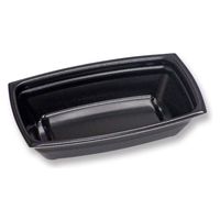 デンカポリマー 惣菜容器 夢デリ40深黒 00575198 1ケース(900個(50個×18))（直送品）