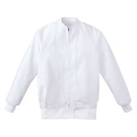 サンユニフォーム 白衣 KZN406-50ジャンパー白 3L 00611521 1点（直送品）
