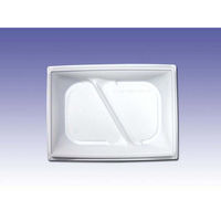 デンカポリマー 軽食容器 D’sカフェP23-16S-A ホワイト 00614534 1ケース(600個(50個×12))（直送品）