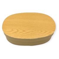 山田曲物 弁当容器 小判3号(5.0)特司紙製 00649696 1ケース(192個)（直送品）