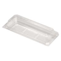 デンカポリマー 和菓子容器 和菓子3個透明 00657872 1ケース(900個(50個×18))（直送品）