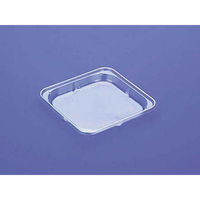 デンカポリマー 透明トレー TQ-14VN 00667507 1ケース(3000個(100個×30))（直送品）