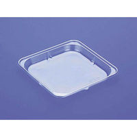 デンカポリマー 透明トレー TQ-18VN 00667508 1ケース(2400個(100個×24))（直送品）