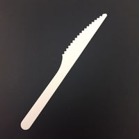 大王紙パルプ販売 カトラリー エリプラペーパー ナイフ 大 00682605 1ケース(1000個(100個×10))（直送品）