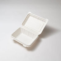 弁当容器 エコデリS ホワイト 00694764 1ケース(300個(50個×6))（直送品）