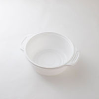 弁当容器 copotte丸鍋 大 ホワイト 00700434 1ケース(450個(50個×9))（直送品）