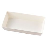 ケーピープラテック 弁当容器 KM-72 本体 ホワイト 00715677 1ケース(400個(50個×8))（直送品）