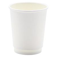 モデリーノ 紙コップ 断熱二重ホワイト紙コップ8-80 00757301 1ケース(500個(25個×20))（直送品）