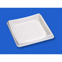 デンカポリマー 軽食容器 D’sプラスP20-20 白 00760365 1ケース(900個(50個×18))（直送品）