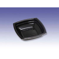デンカポリマー 惣菜容器 夢デリ5黒 00760386 1ケース(1500個(50個×30))（直送品）