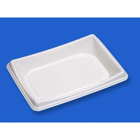 デンカポリマー 軽食容器 D’sプラスD23-16 白 00760417 1ケース(600個(50個×12))（直送品）