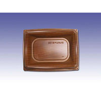 デンカポリマー 軽食容器 D’sカフェP18-13S BW 00760444 1ケース(900個(50個×18))（直送品）