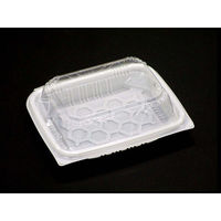 デンカポリマー フードパック OPライト15-13(10)穴有 白 00760496 1ケース(900個(50個×18))（直送品）