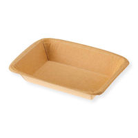 伊藤忠紙パルプ 紙トレー ペーパーフリンジトレー小 00764467 1ケース(900個(100個×9))（直送品）