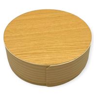 山田曲物 弁当容器 90φ×33H 特司紙製 00768189 1ケース(390個)（直送品）