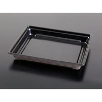 ケーピープラテック 弁当容器 Kコンボ-31 市松黒 00769296 1ケース(600個(50個×12))（直送品）