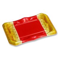 デンカポリマー 軽食容器 富士2-4(8)麻帯HF 00775888 1ケース(900個(50個×18))（直送品）