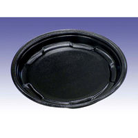 デンカポリマー 寿司桶 丸盛160本体黒 00775935 1ケース(1200個(50個×24))（直送品）