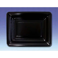 デンカポリマー どんぶり容器 角丼20-15本体内黒外黒杉 00775943 1ケース(900個(50個×18))（直送品）