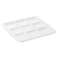 アヅミ産業 食器 SM-11339SW ビュプレ9(白色) 00776744 1点（直送品）