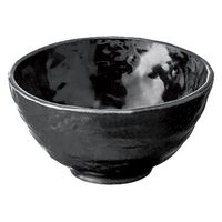 アヅミ産業 食器 SM-11499SS 飯碗(漆黒色) 00776779 1点（直送品）
