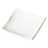 アヅミ産業 食器 SM-11494SW 12cm 正角皿(白色) 00776782 1点（直送品）