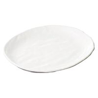アヅミ産業 食器 SM-11481SW 16.5cm橢円皿(白色) 00776788 1点（直送品）