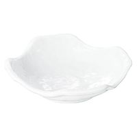 アヅミ産業 食器 SM-11492SW 角深皿(白色) 00776791 1点（直送品）