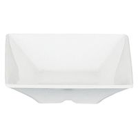 アヅミ産業 食器 SM-11173SW 角皿(白色) 00776803 1点（直送品）