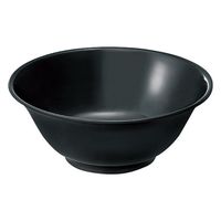 アヅミ産業 食器 SM-11556SS ラーメン丼(漆黒色) 00776820 1点（直送品）