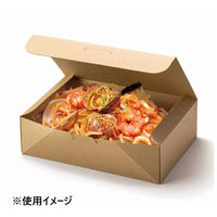 クラウンパッケージ テイクアウトボックス K-WTC-1 00776844 1ケース(200個(50個×4))（直送品）