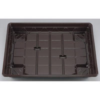 シーピー化成 仕出し弁当容器 U-81(B) 大輪 本体 0116081000505 1ケース(80個(20個×4))（直送品）