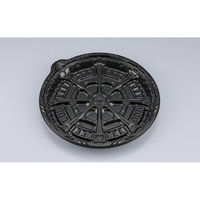 シーピー化成 ピザ容器 CZラプレピザ8 BS黒本体 0124608000525 1ケース(300個(50個×6))（直送品）