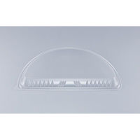 シーピー化成 CZラプレピザ11ハーフ 透明蓋 0124611020008 1ケース(360個(20個×18))（直送品）