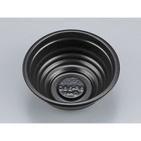 シーピー化成 どんぶり容器 BF-360 黒 本体 0140360000525 1袋(50個)（直送品）