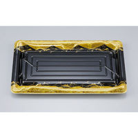 シーピー化成 刺身容器 SF鮨板25 菱蒔絵本体 0277625007295 1ケース(800個(50個×16))（直送品）