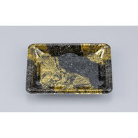 シーピー化成 刺身容器 SF冴盛15-11F 玄石本体 0278215519675 1ケース(1200個(50個×24))（直送品）